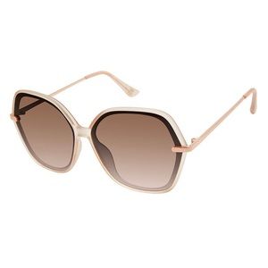 🆕 Nude Oversized Butterfly UV Sunglasses Laundry by Design
